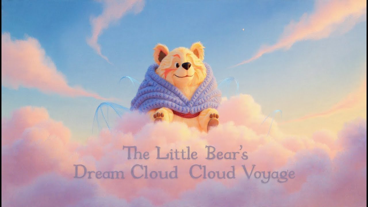 🌙 The Little Bear’s Dream Cloud Voyage🧸 | Magical Bedtime Story for Kids