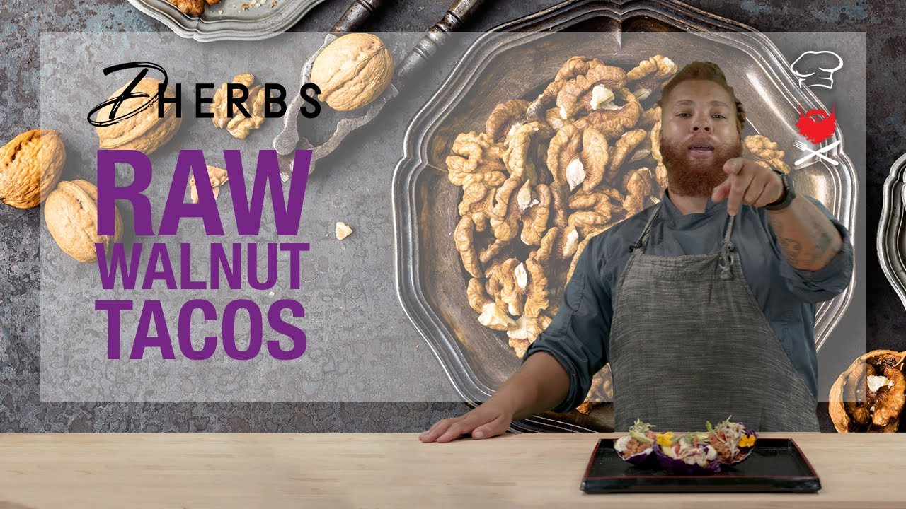 S1:E7 How To Make RAW WALNUT TACOS | Dherbs #DherbsKitchen