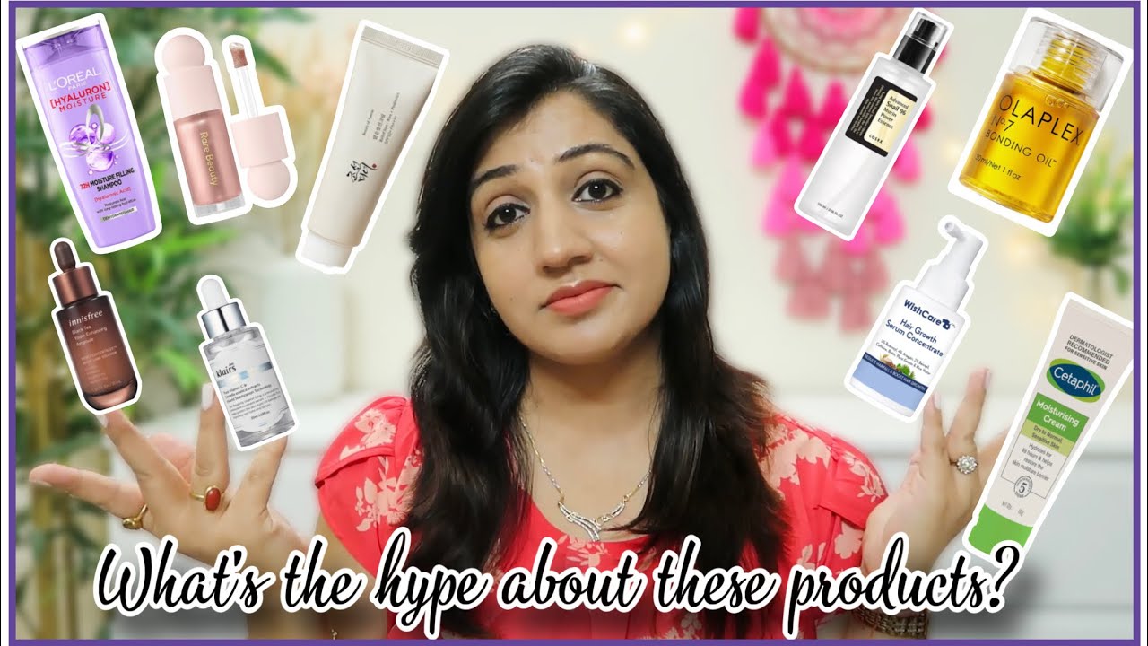 I Tried Hyped Skincare Products|| Are they worth the Hype? Let's find out! Meenakshi Khanna