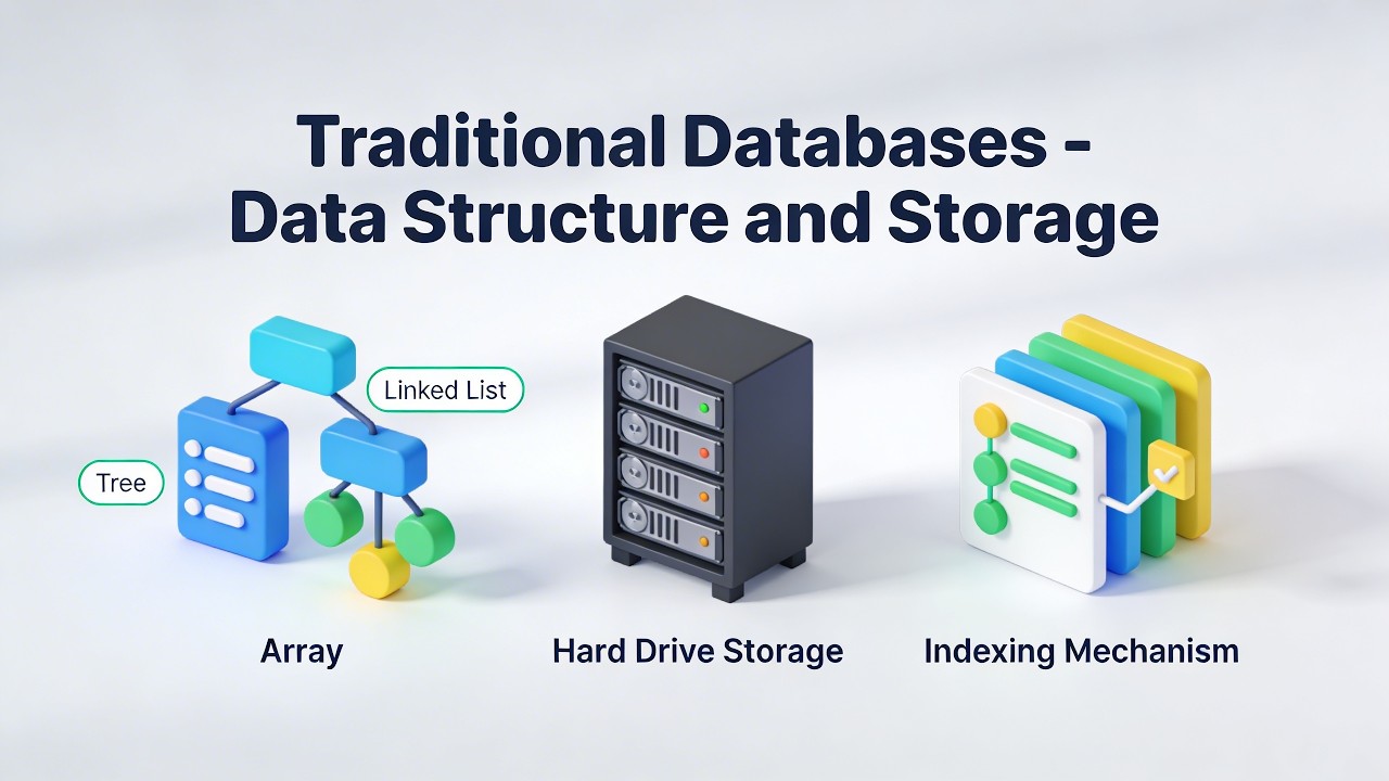 Traditional Databases - Data Structure and Storage (16 Minutes)