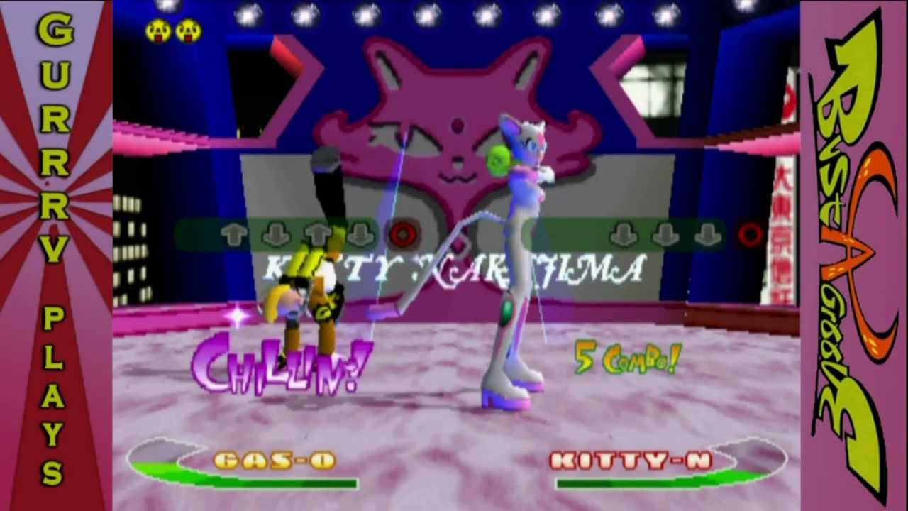 Bust a Move/Groove - Stage 8:  Gas O vs Kitty N (No Miss)