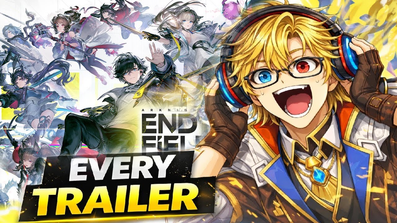 ARKNIGHT PLAYER'S First Time REACTION to EVERY Arknights Endfield TRAILER!!