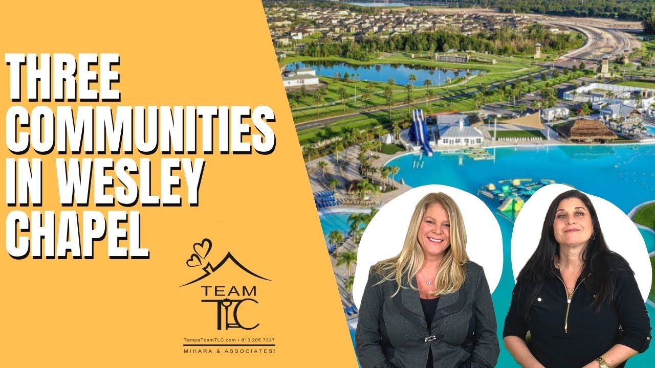 Homes Near Tampa FL | Three Communities in Wesley Chapel