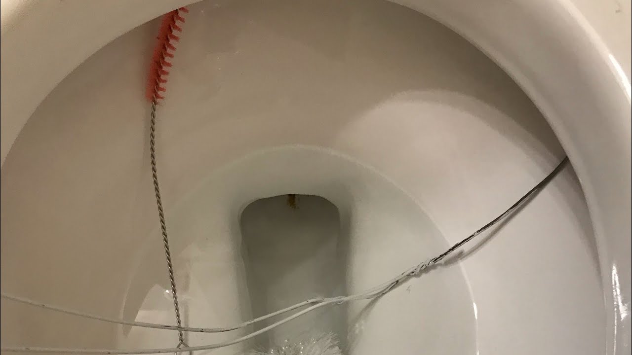 How to open inside clogged toilet jets for weak slow double flush toilets! No plumber or chemicals!