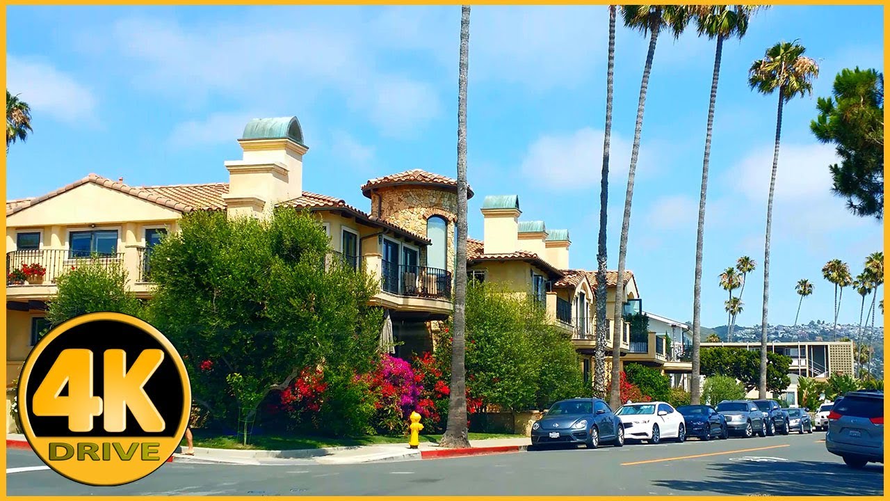 Driving Tour of Crescent Bay Dr & Cliff Dr (Laguna Beach) [4K]