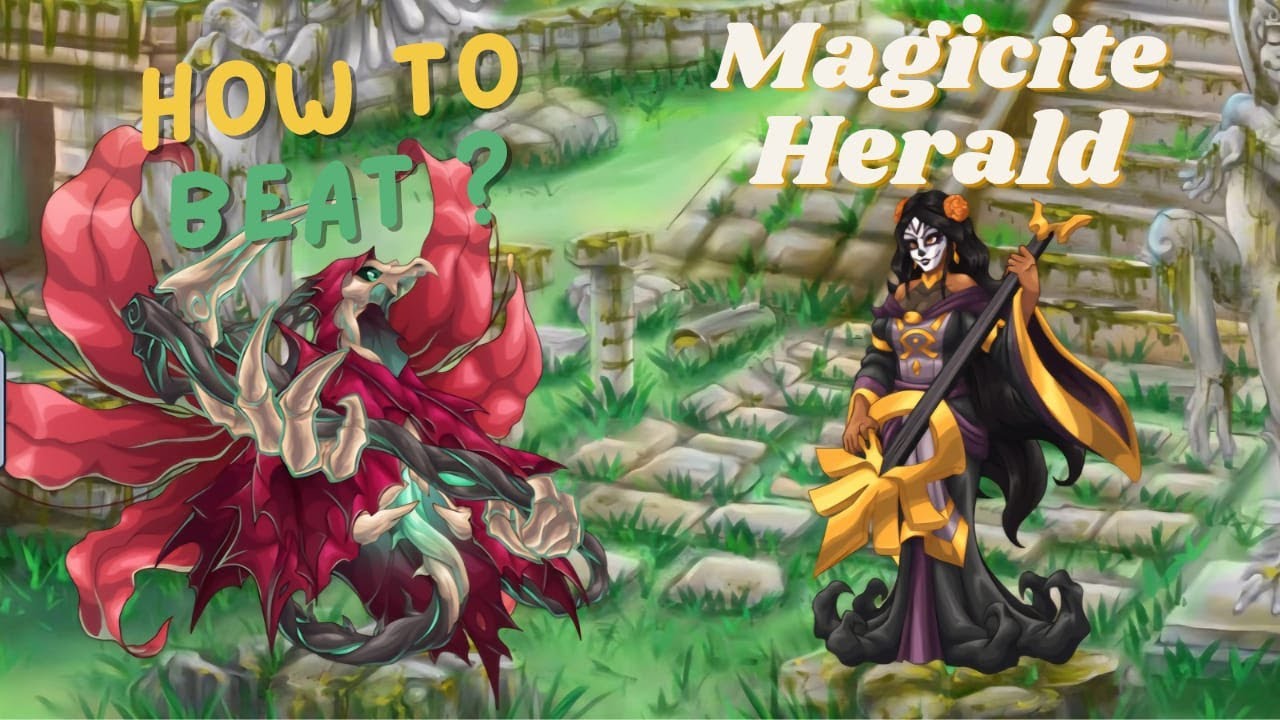 Magicite Herald | Volcano Island Bosses | Miscrits