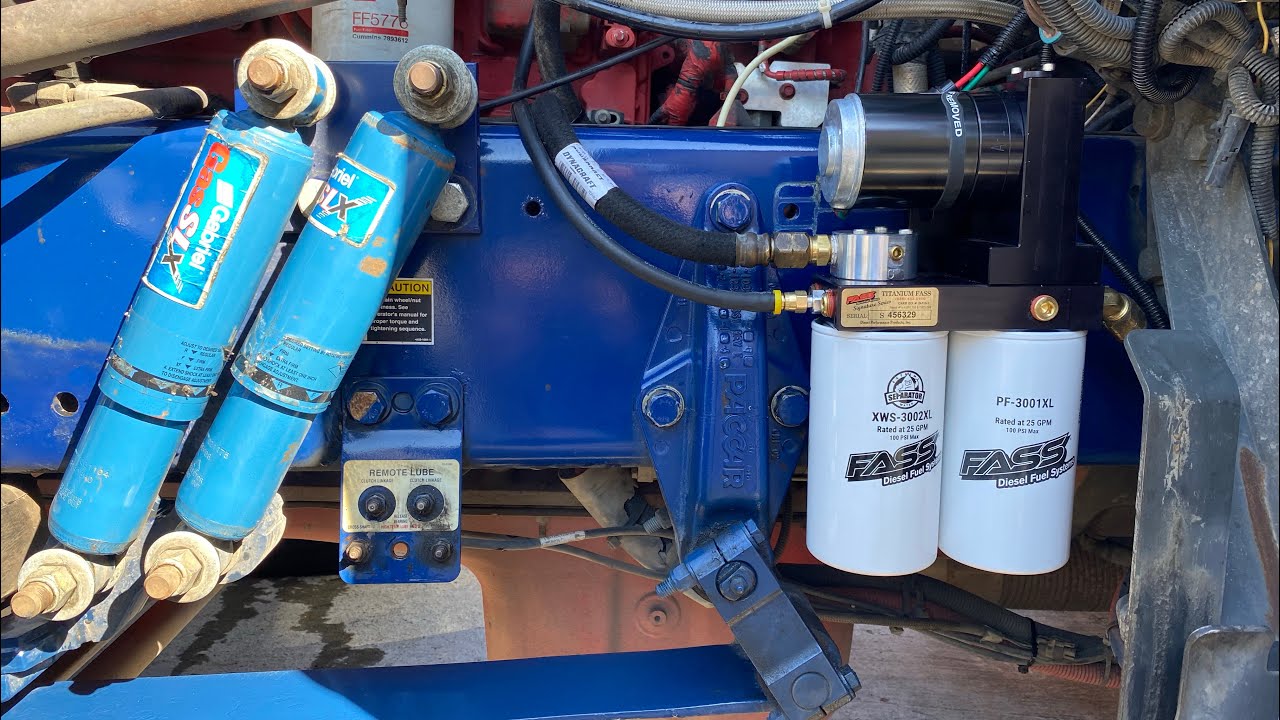 Установка ￼топливной дизельной ￼системы FASS Fuel Systems 165GPH Cummins ISX15 Peterbilt 389