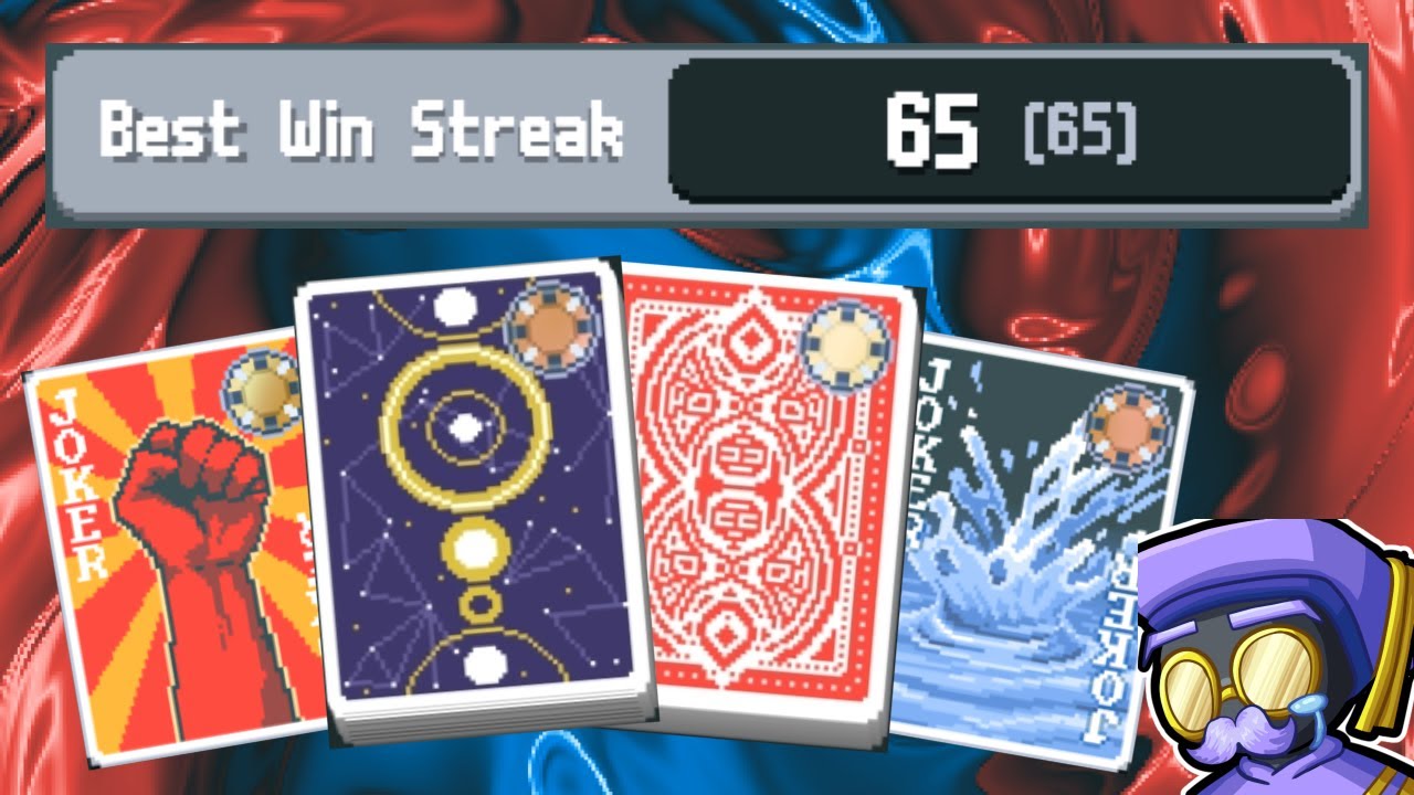 Team, I might be straight Flushin' it down (Completionist++ Win Streak)