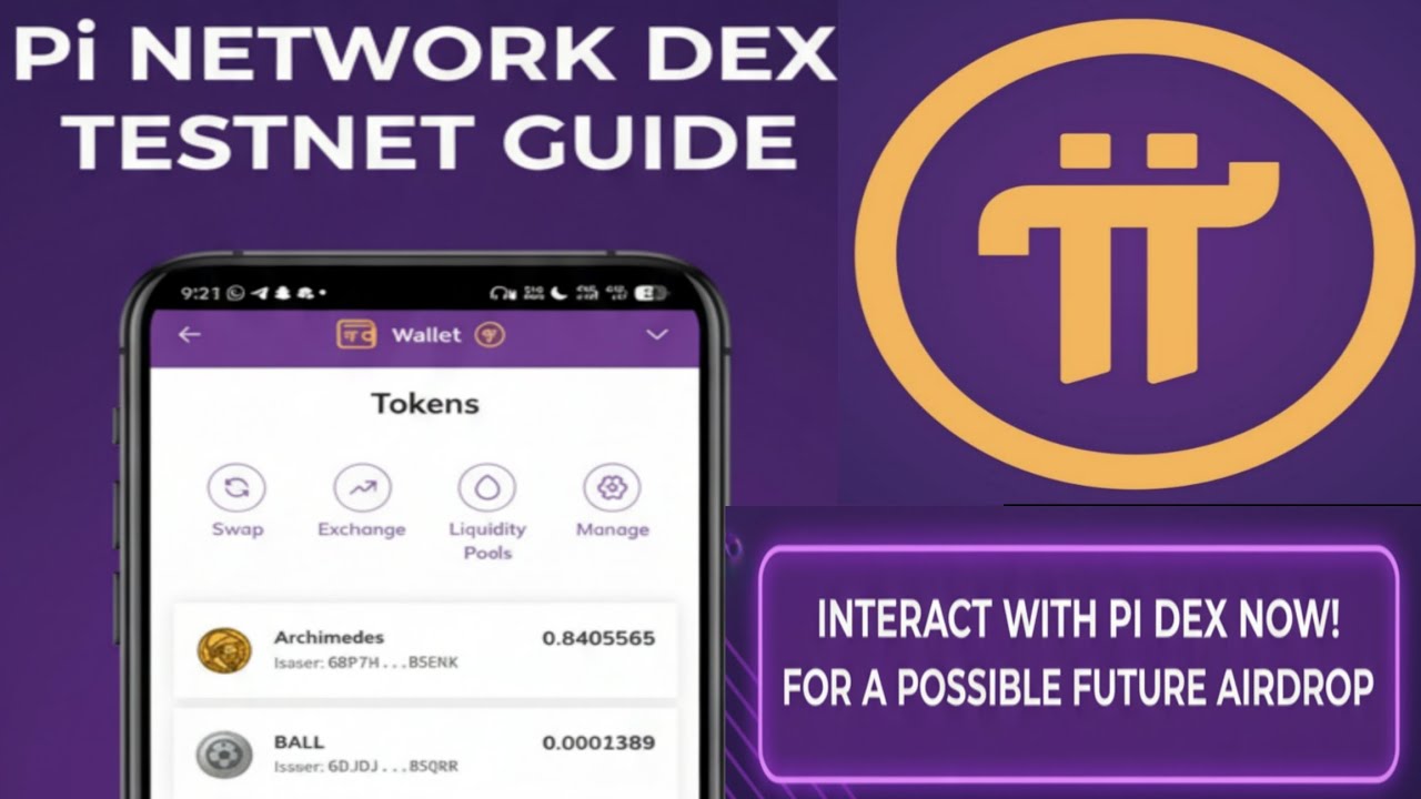 Pi Network DEX | Intract with Pi Dex on Testnet | Swap, Bridge, Exchange, Provide liquidity pool.