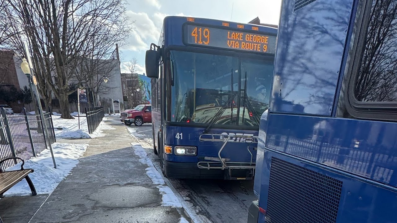 On board gillig bus 41 full ride on route 419 