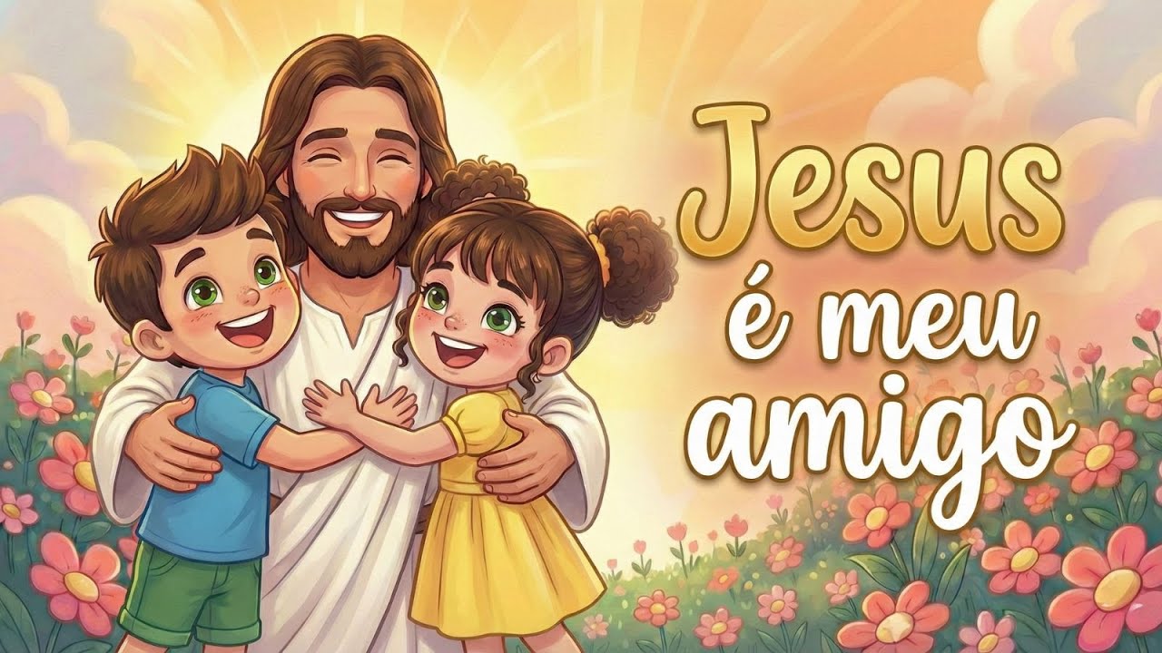Jesus é Meu Amigo - Música Católica Infantil | Céu Céu Kids