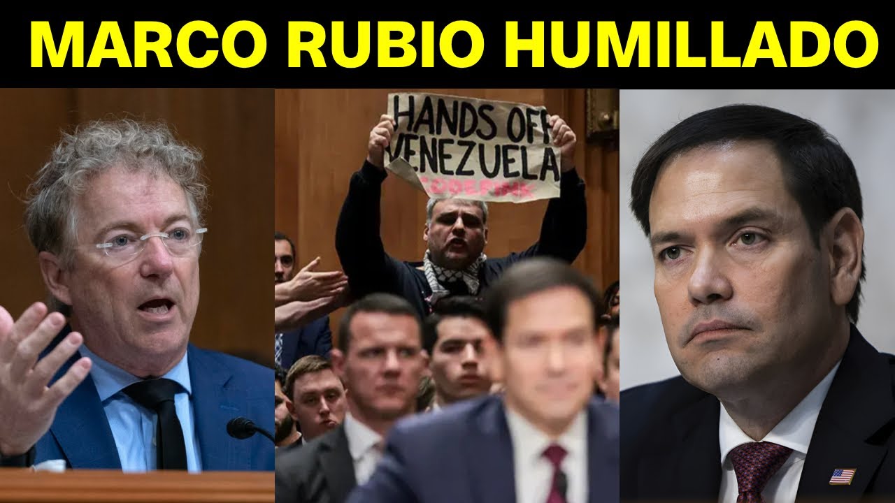 Marco Rubio es humillado en el Senado de EE.UU por invadir a Venezuela