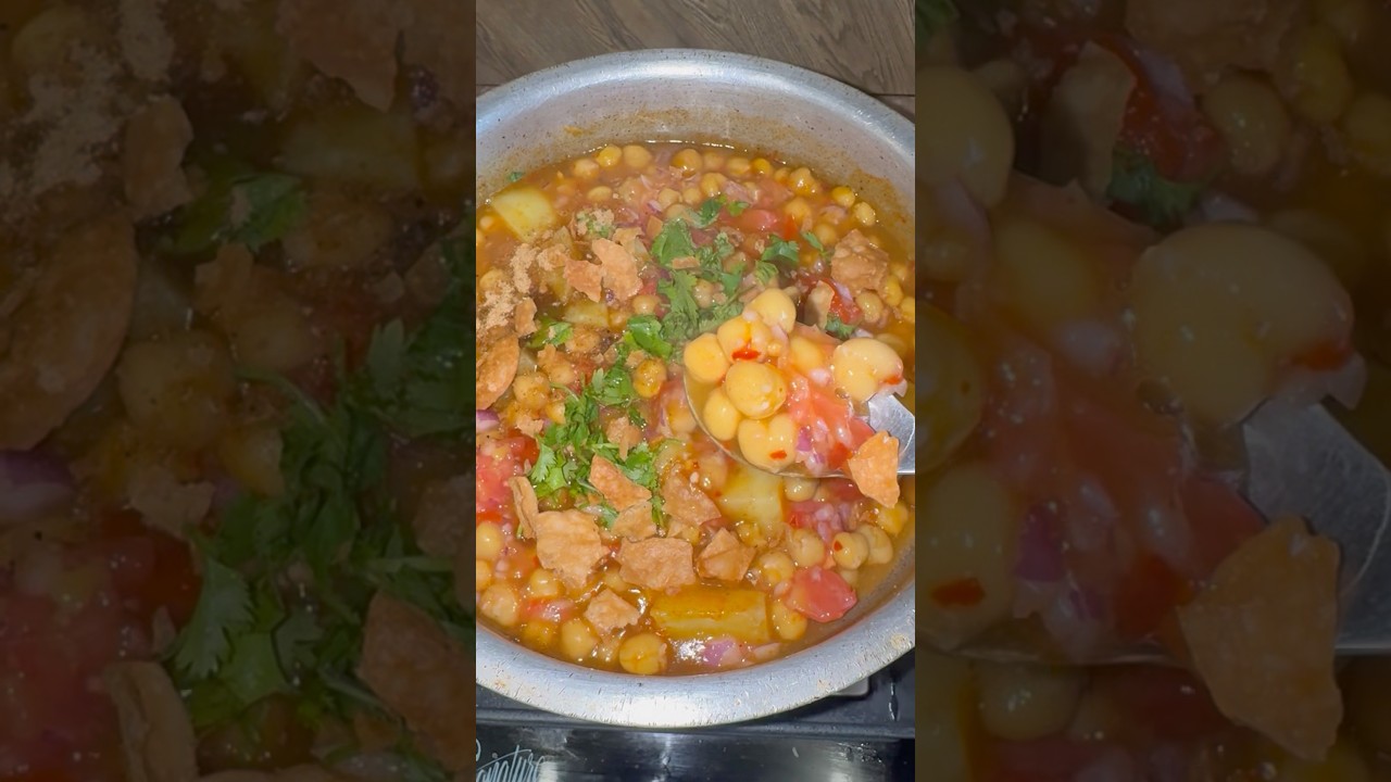 5 Minute Chana Chaat | Healthy & Tasty Snack 😋#feedshorts#shorts