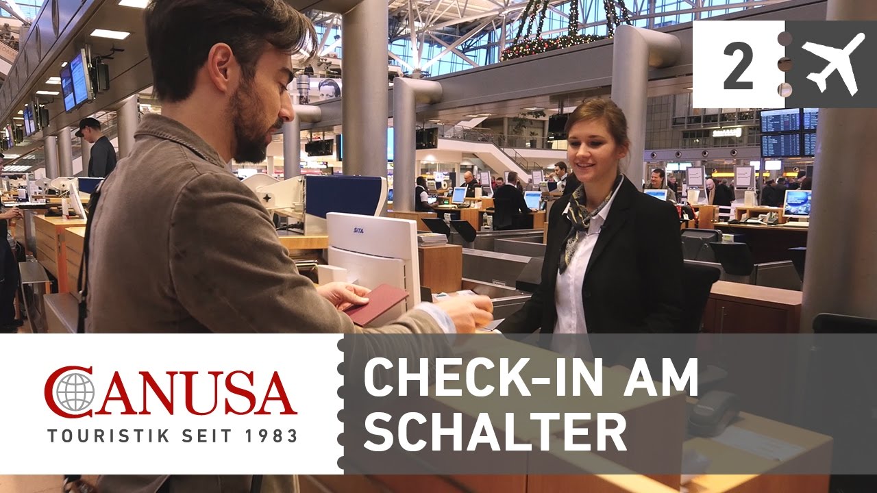 CANUSA erkl&auml;rt: Check-In und Gep&auml;ckaufgabe am Flughafen! | CANUSA