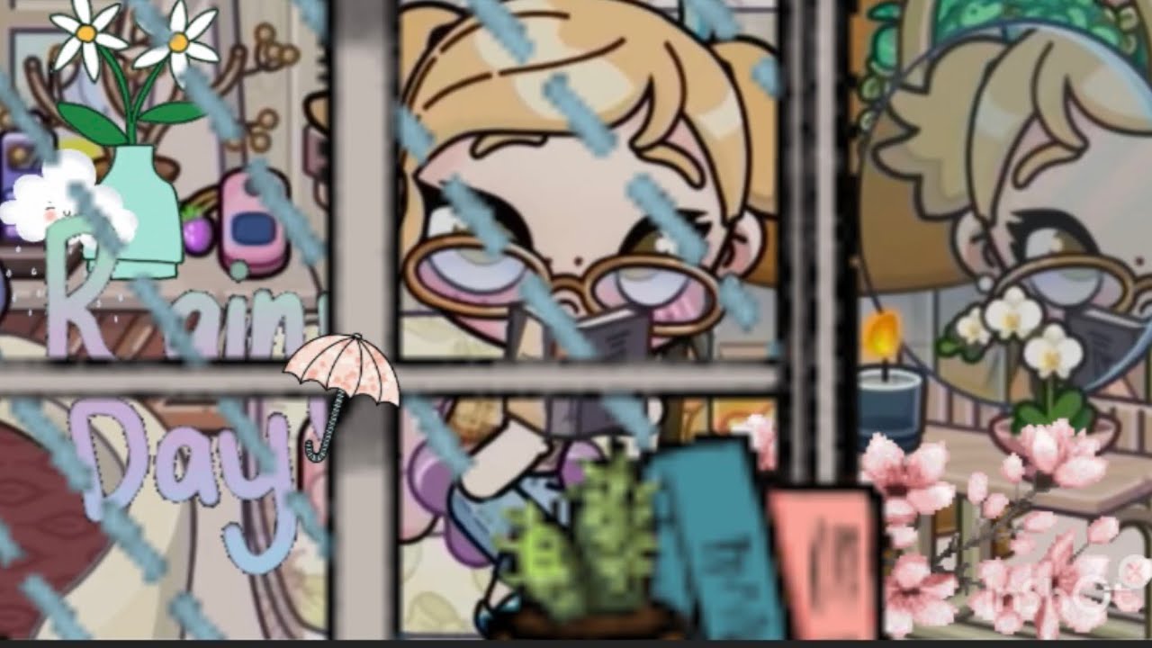 Havey ☔️☕︎Rainy🌨️Day🌫️☁️|Play Game|ASMR Sound 🫧AvatarWorld｡❆ﾉ*: ･ﾟ☽❥