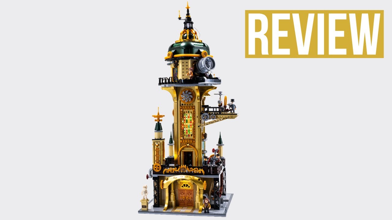 Lumibricks (Funwhole) Steampunk Watch Tower REVIEW | Set F9070