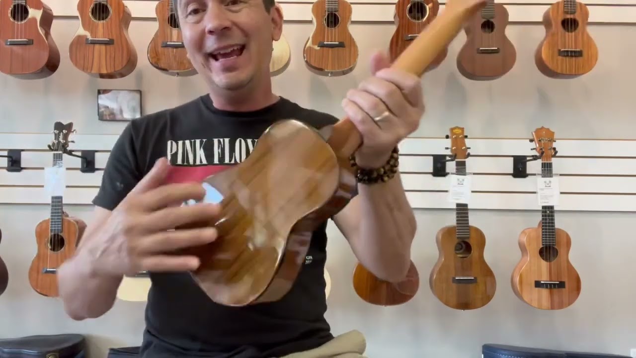Kala SCAC-SLNG Soprano Long Neck Ukulele Demo/Review at Aloha City Ukes