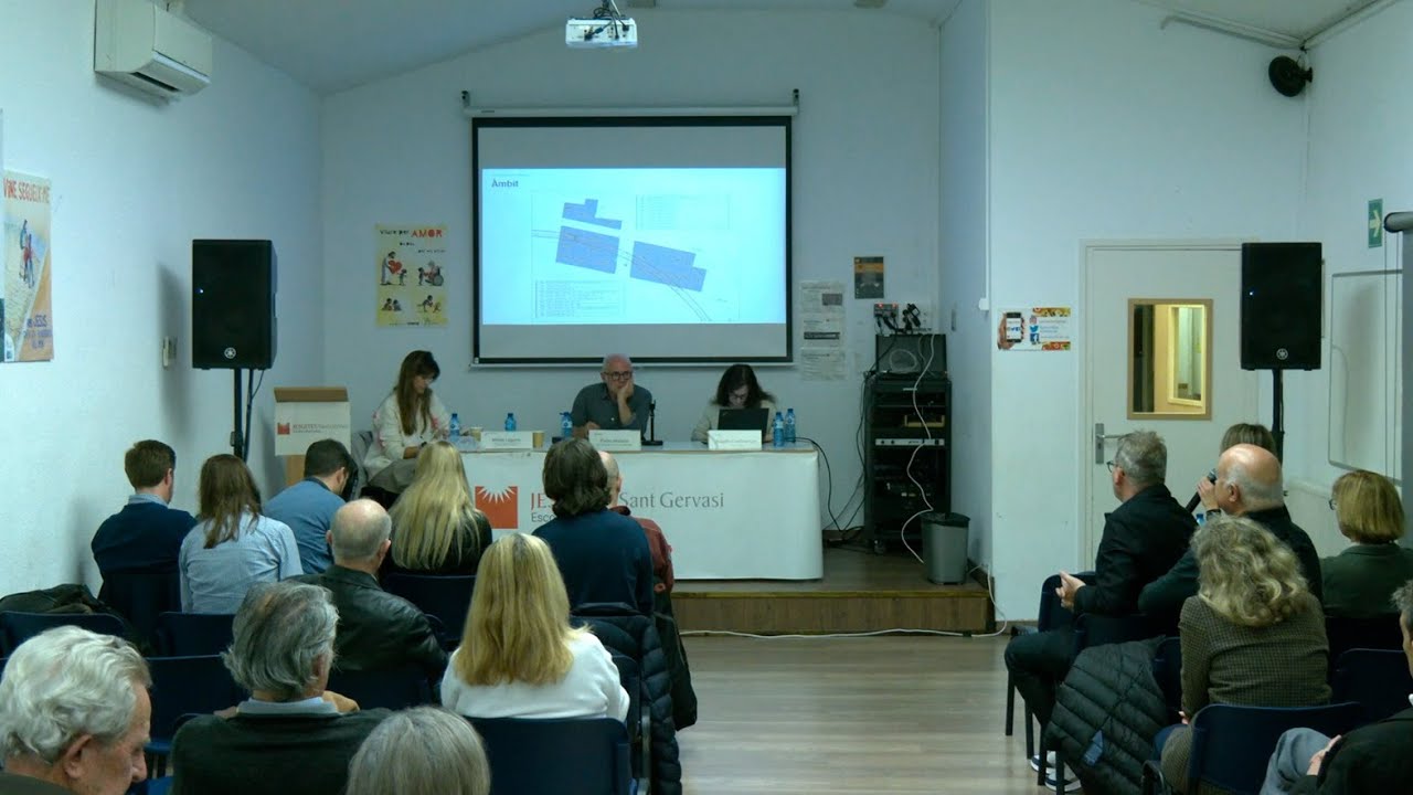 Sessió informativa sobre les obres de la línia L8 en l'àmbit del c. Muntaner (25/11/2024)