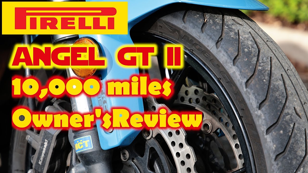 LONG LASTING Pirelli Angel GT II Tyres: 10,000 Miles on a Kawasaki Z1000SX / Ninja 1000SX