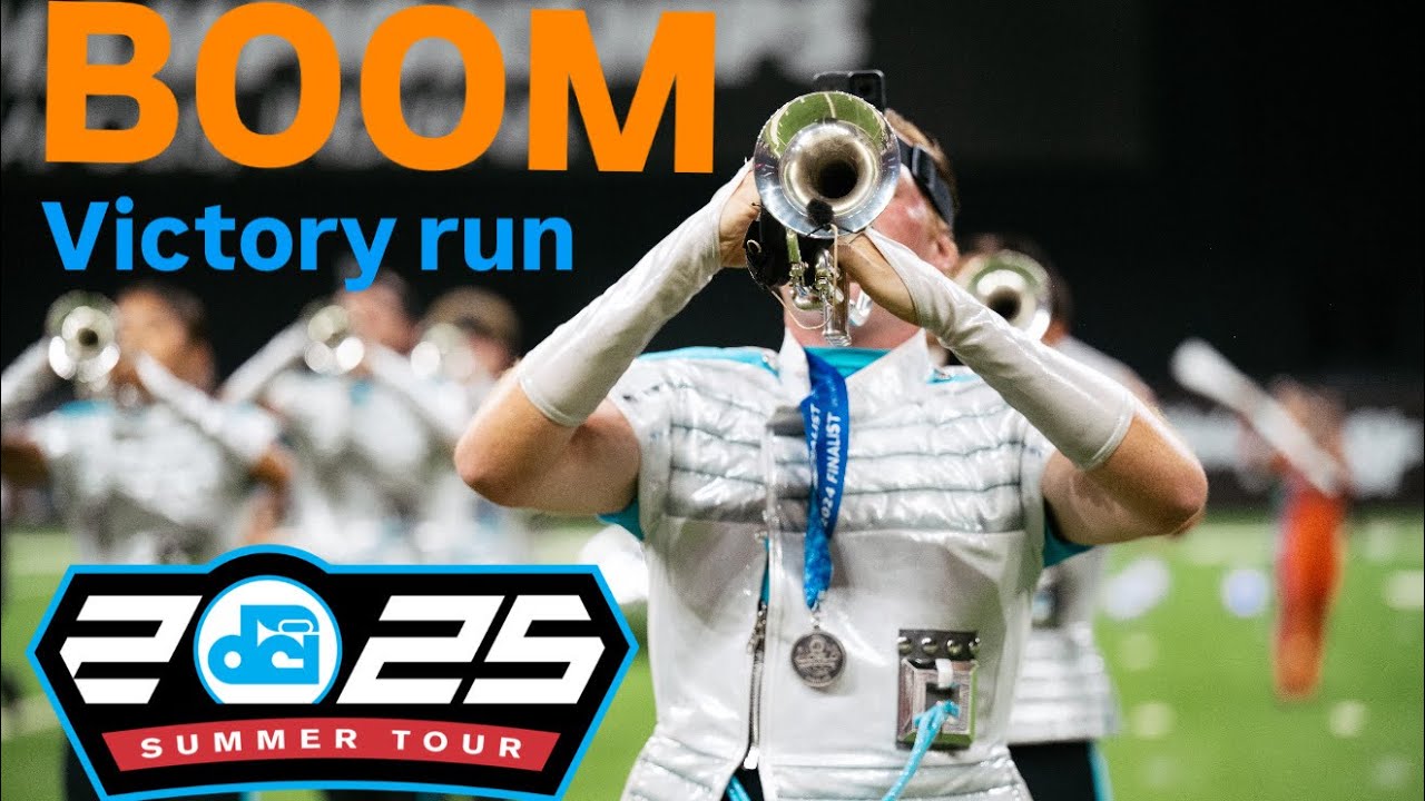 Boston Crusaders 2025 BOOM - Trumpet Victory Run