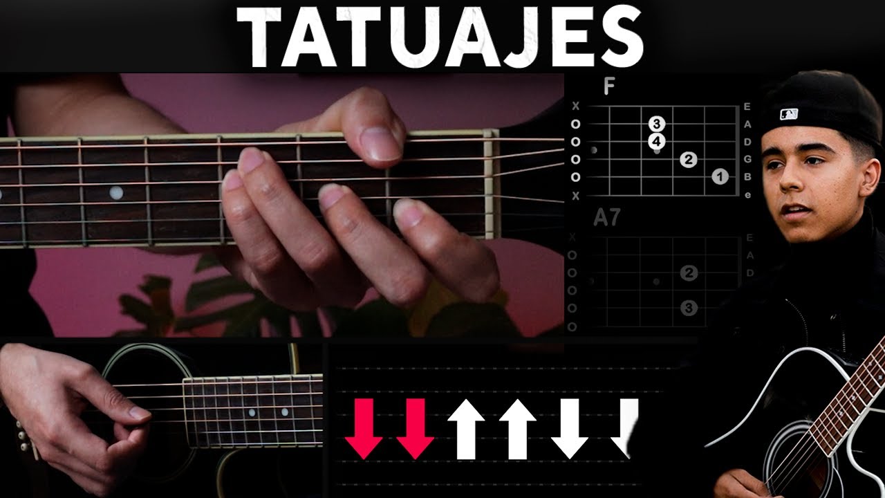 Tatuajes - Iván Cornejo GUITARRA Tutorial | Acordes