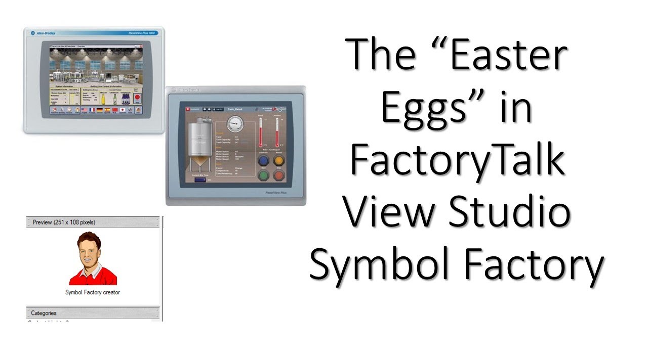 The “Easter Eggs” in FactoryTalk View Studio Symbol Factory