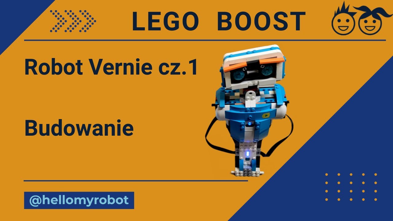 E10 - LEGO BOOST 17101 - Robot Vernie cz.1. Budowanie