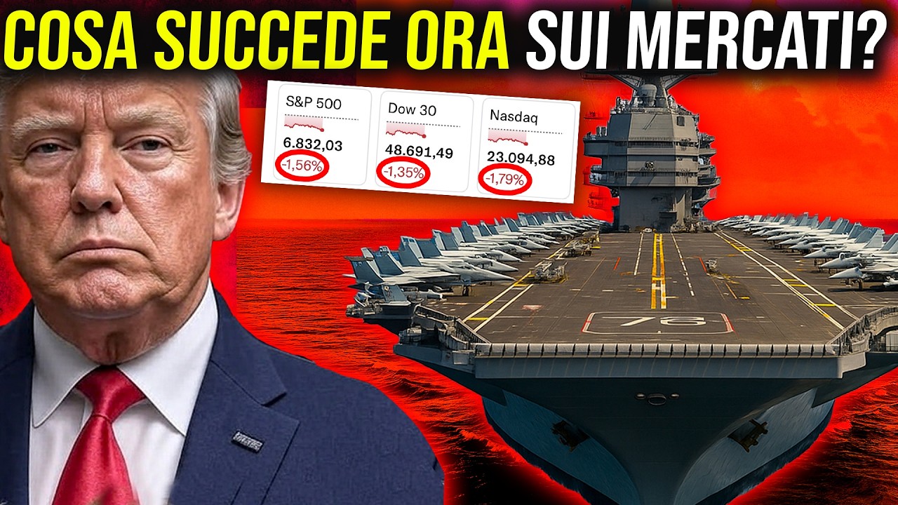 I MERCATI TREMANO dopo l’ESCALATION in MEDIO ORIENTE? cosa STA SUCCEDENDO?