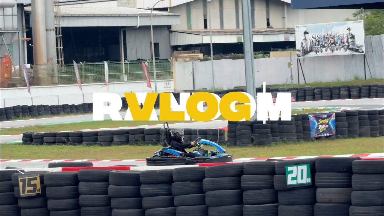 Random vlog main gokart di HBC beranang