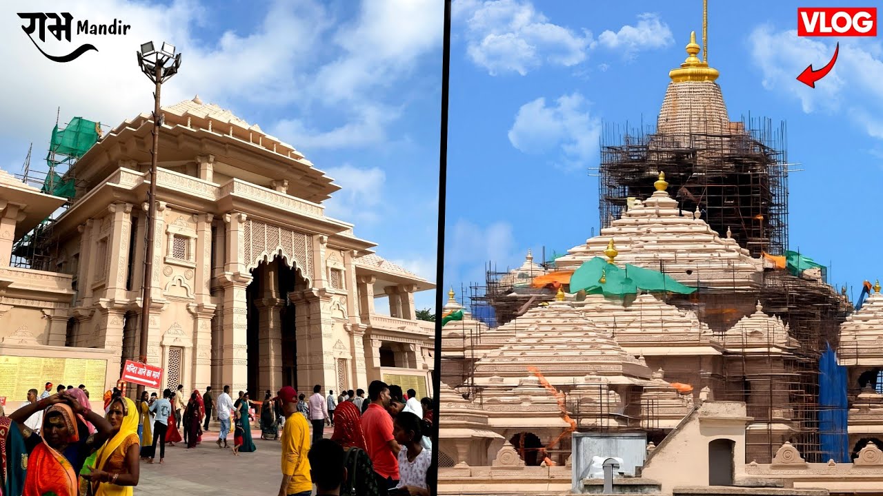 Ayodhya Shri Ram Mandir Vlog 🔱 - श्री राम दरबार दर्शन