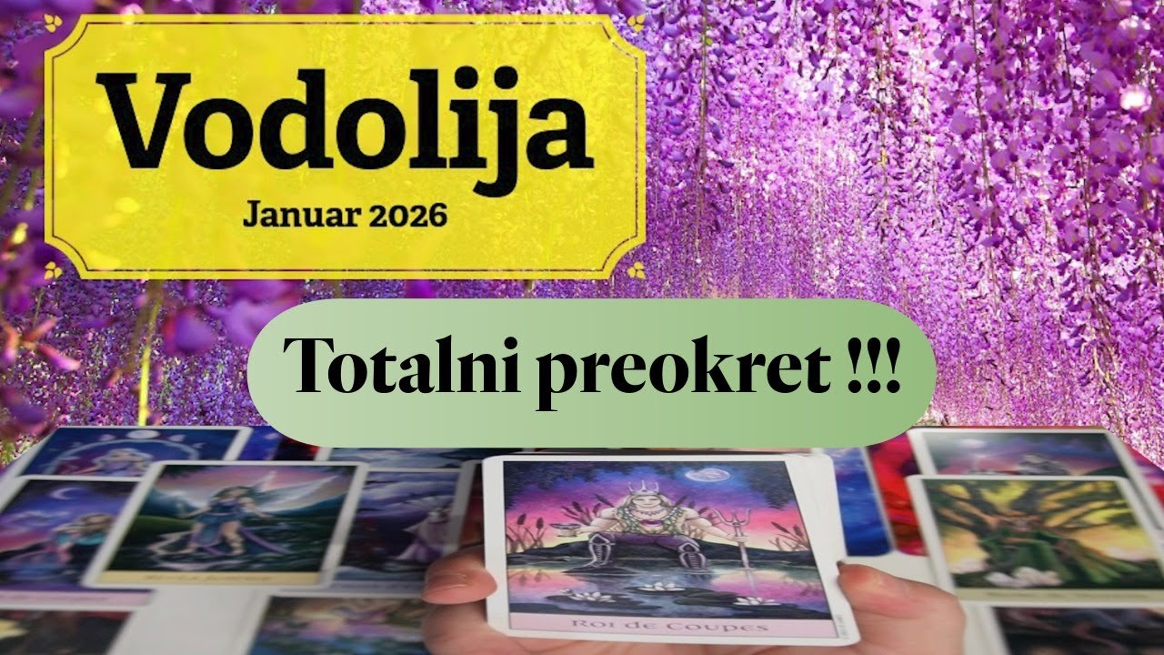 Veliki prasak: Zašto se za Vodolije u januaru 2026 mijenja baš SVE?
