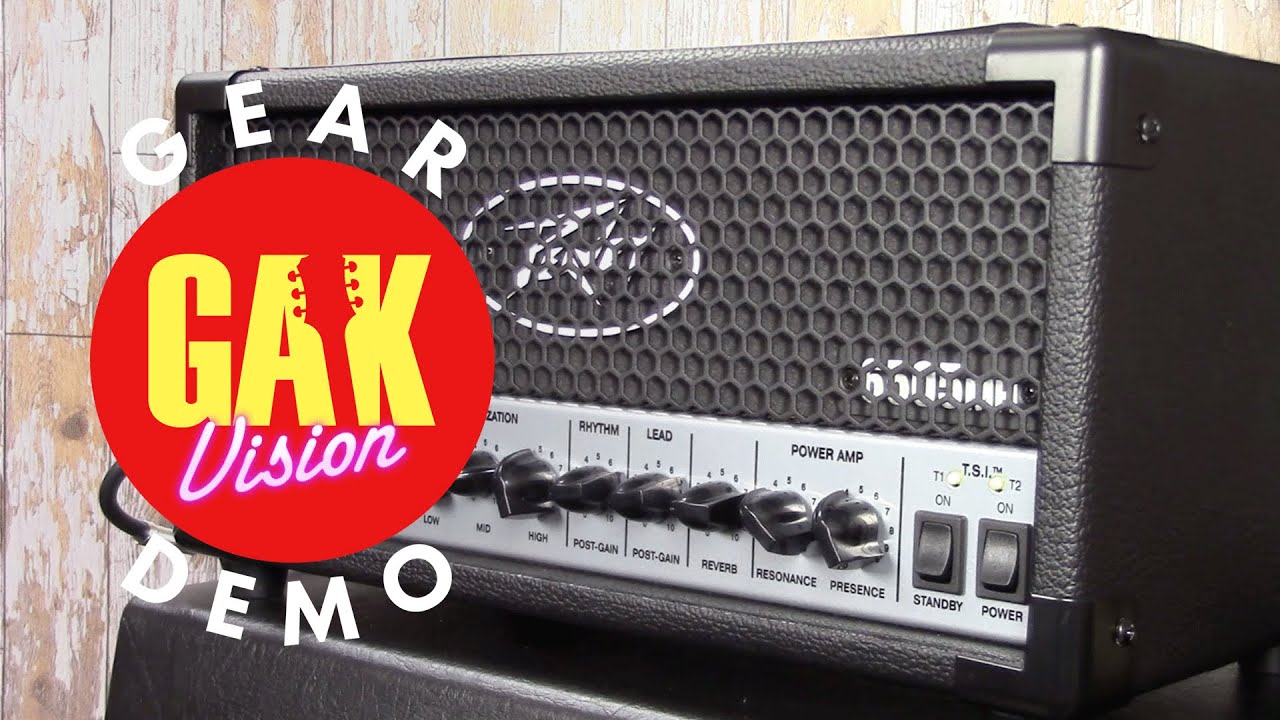 Демонстрация мини-головки Peavey 6505 MH 20 Вт на выставке GAK