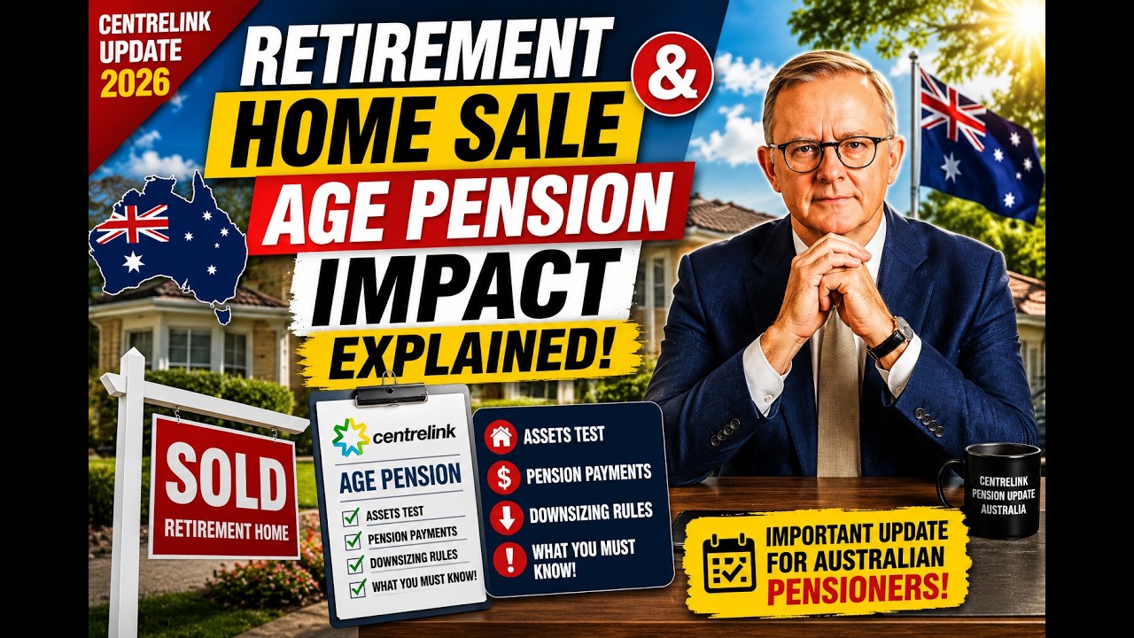 Retirement Home Sale & Age Pension Impact Explained | Australia Centrelink Update