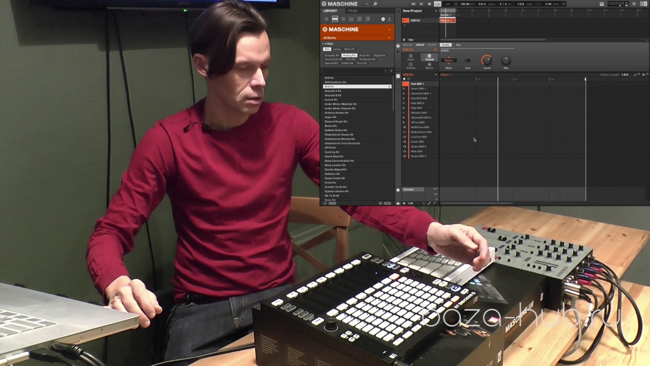 Native Instruments Maschine Jam. Мастер-класс с dj Primat
