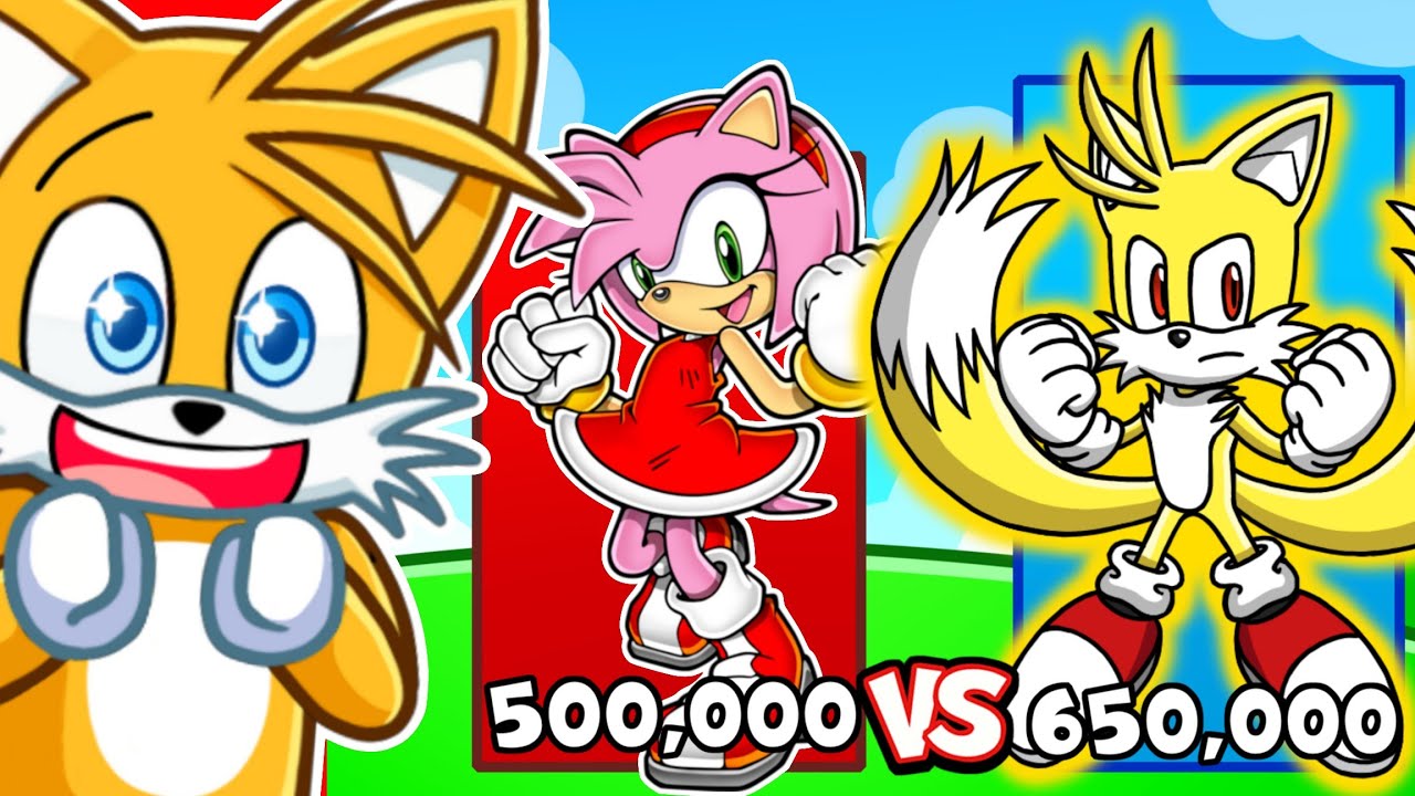 Сравнение уровней мощности AMY и TAILS