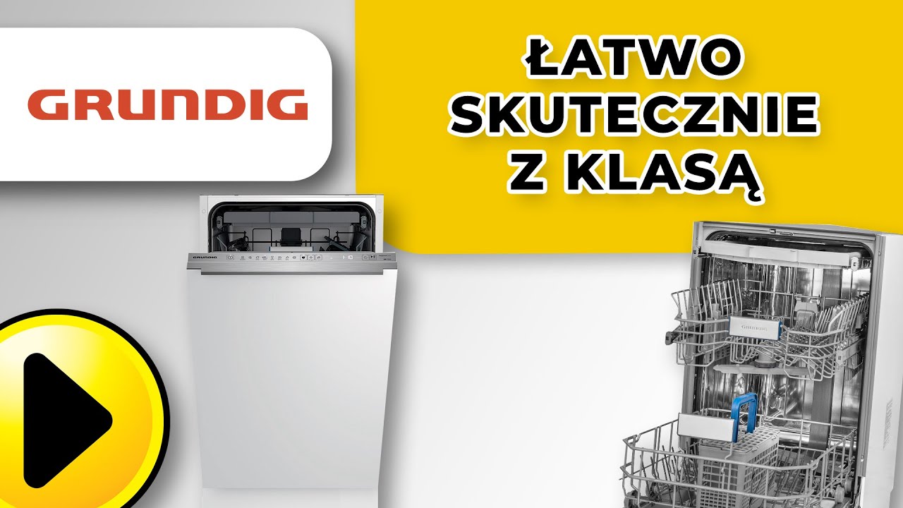 Zmywarka GRUNDIG GSV4P860 | Wideoprezentacja