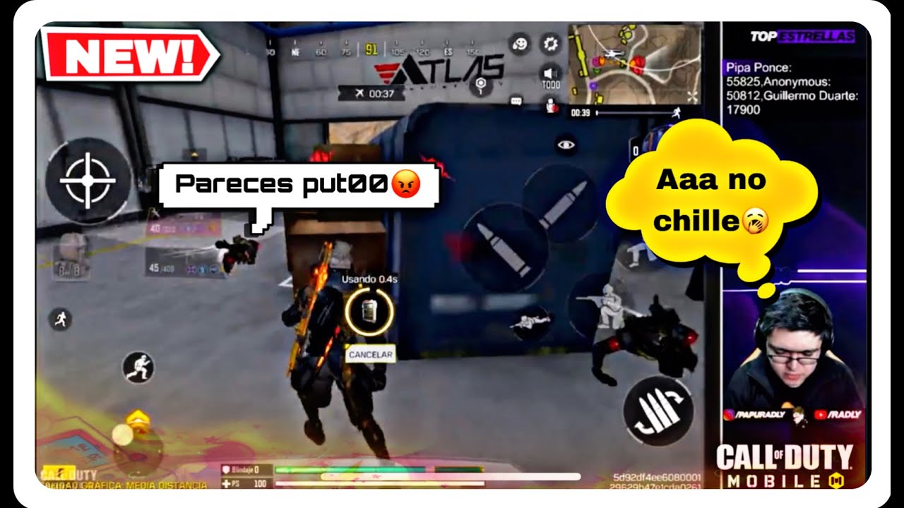 RADLY BAJANDO ESCUADRAS COMPLETAS de TÓXICOS🥵DANDO LECCIONES😏| CALL OF DUTY MOBILE |