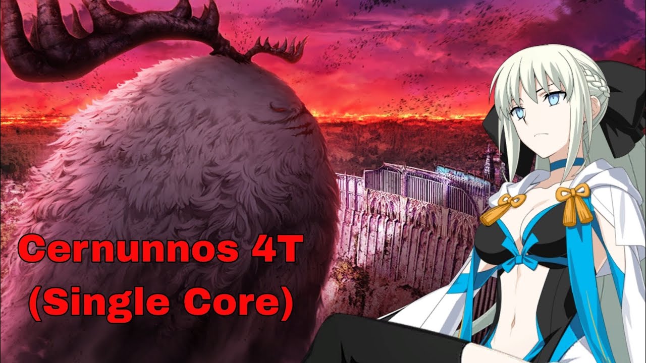 FGOAA NA - Lostbelt 6 Section 29: Vs. Cernunnos - Morgan 4t (Single Core)