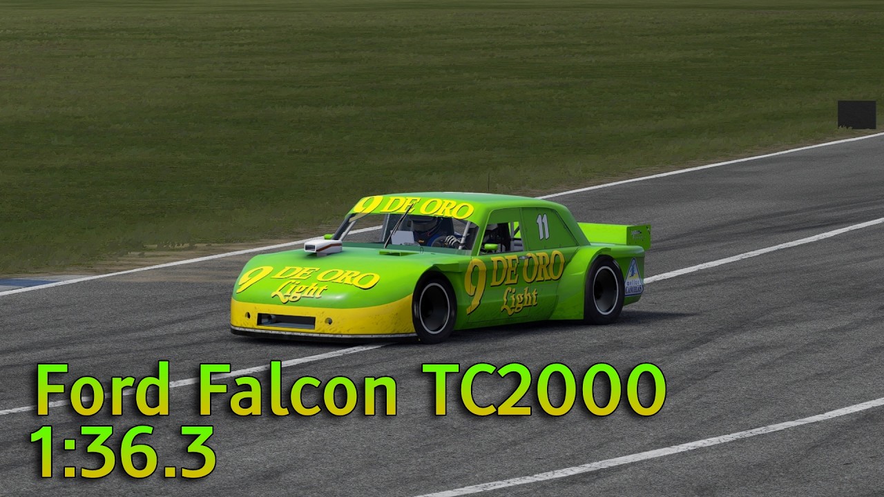 TC2000 Ford Falcon @ Автодром 9 июля [1:36.3] — Assetto Corsa Hotlap