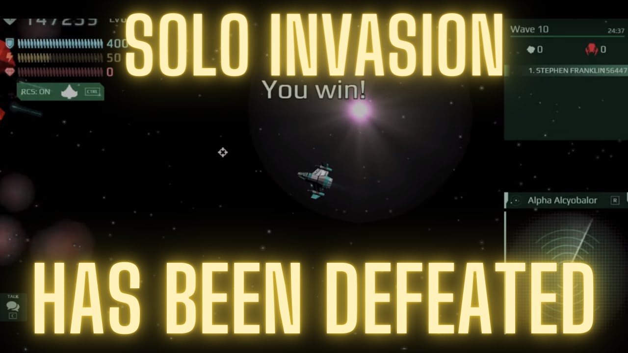 Starblast.io Solo Invasion HAS BEEN DEFEATED!!!!