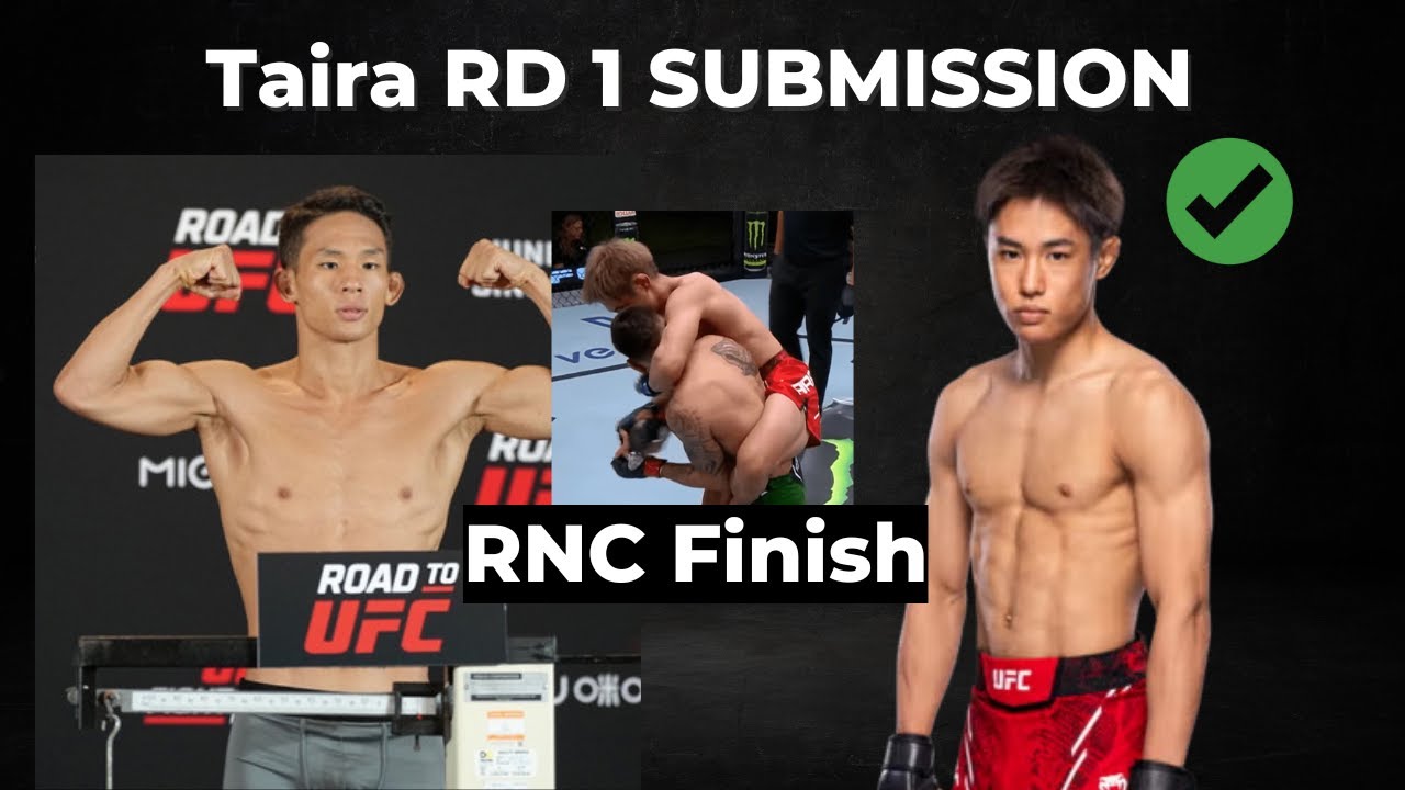 Tatsuro Taira will SUBMIT Hyun Sung Park EASILY
