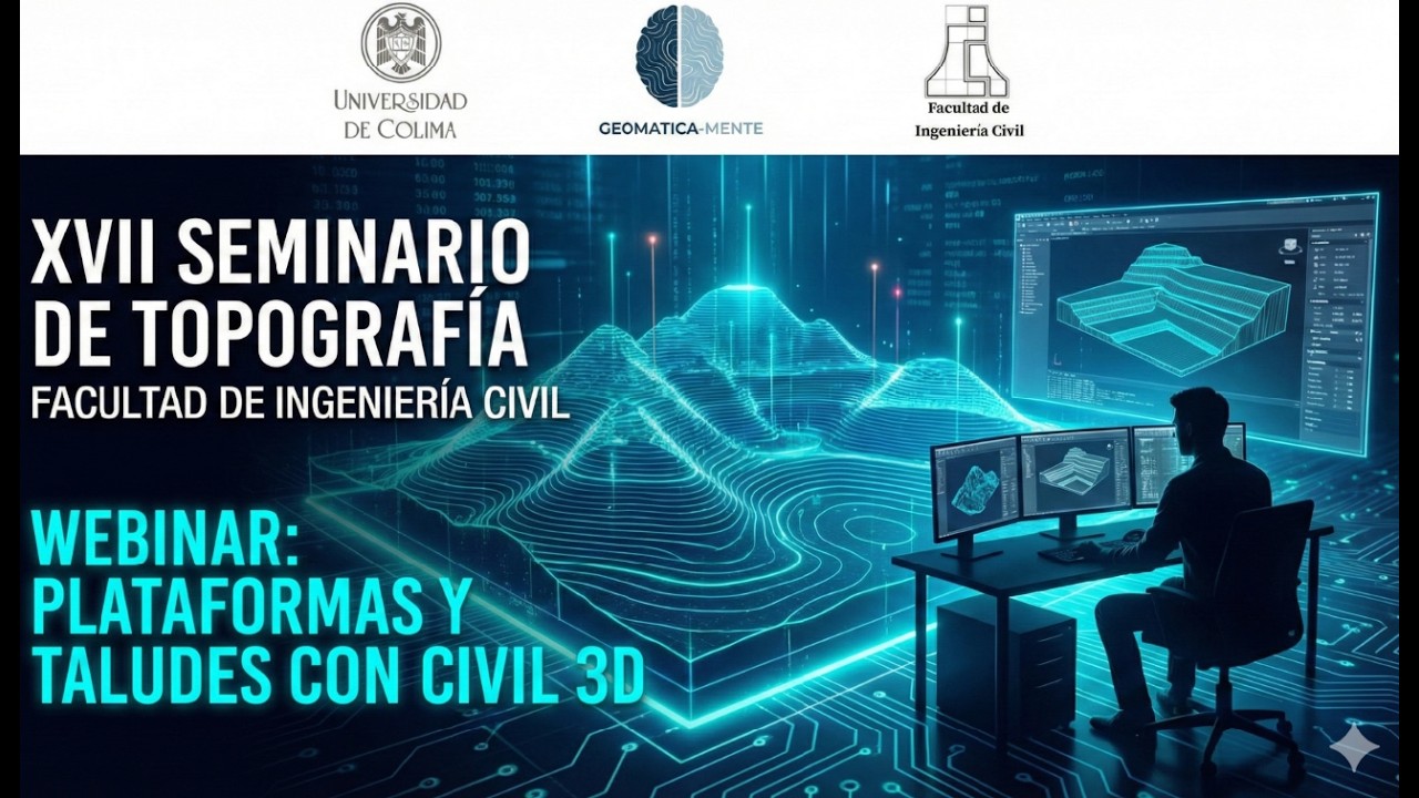 Modelado de Plataformas y Taludes con Balance de Volumen en Civil 3D