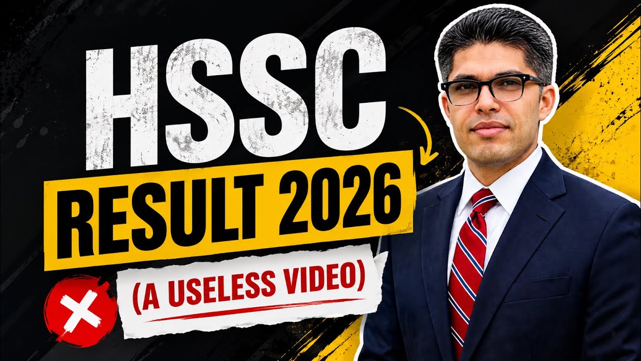 HSSC Result 2026: A useless video