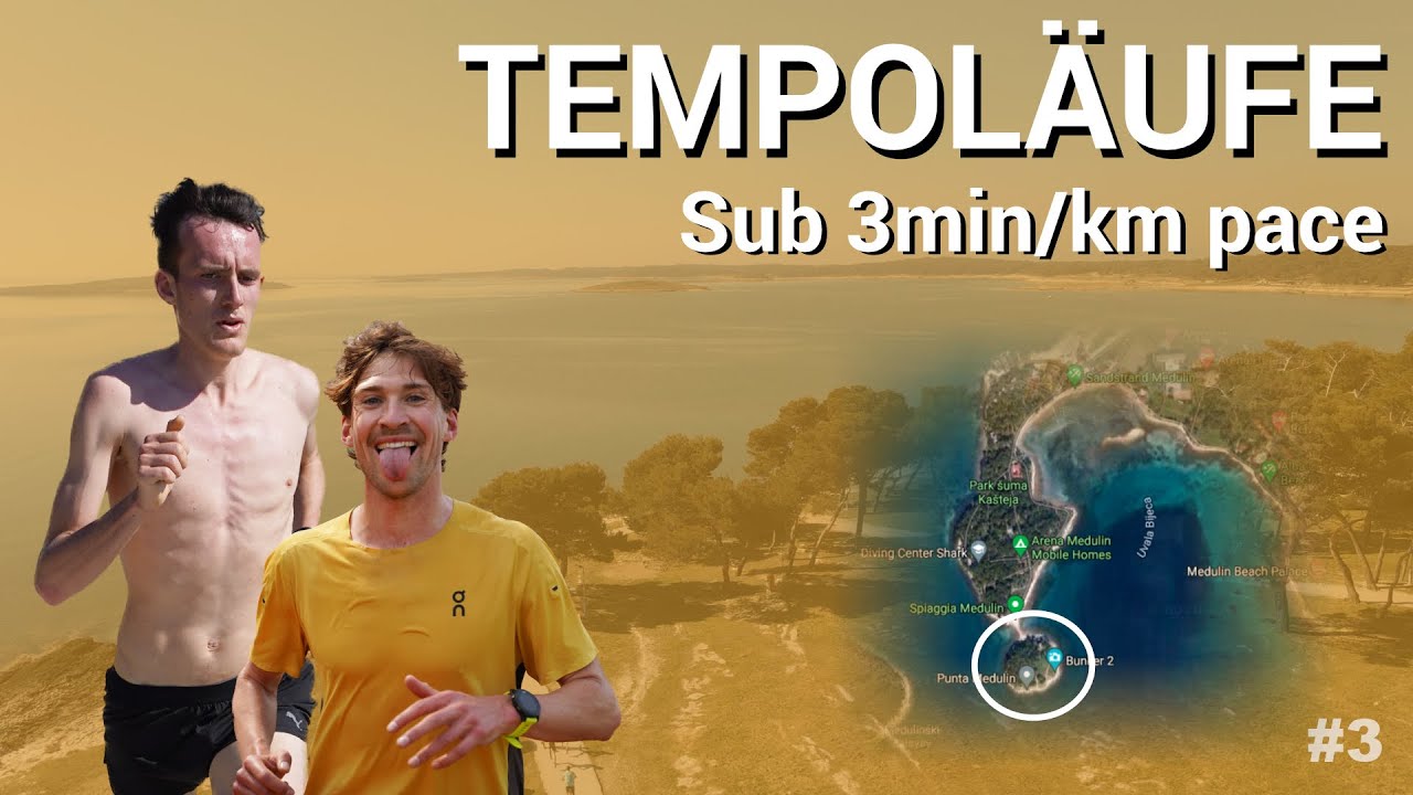 Tempol&auml;ufe in Sub 3min/km Pace I Auf einer Insel in Kroatien