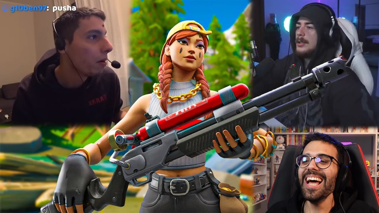IRANIAN FLY SNIPER su FORTNITE w/ DARIO MOCCIA & PANETTY