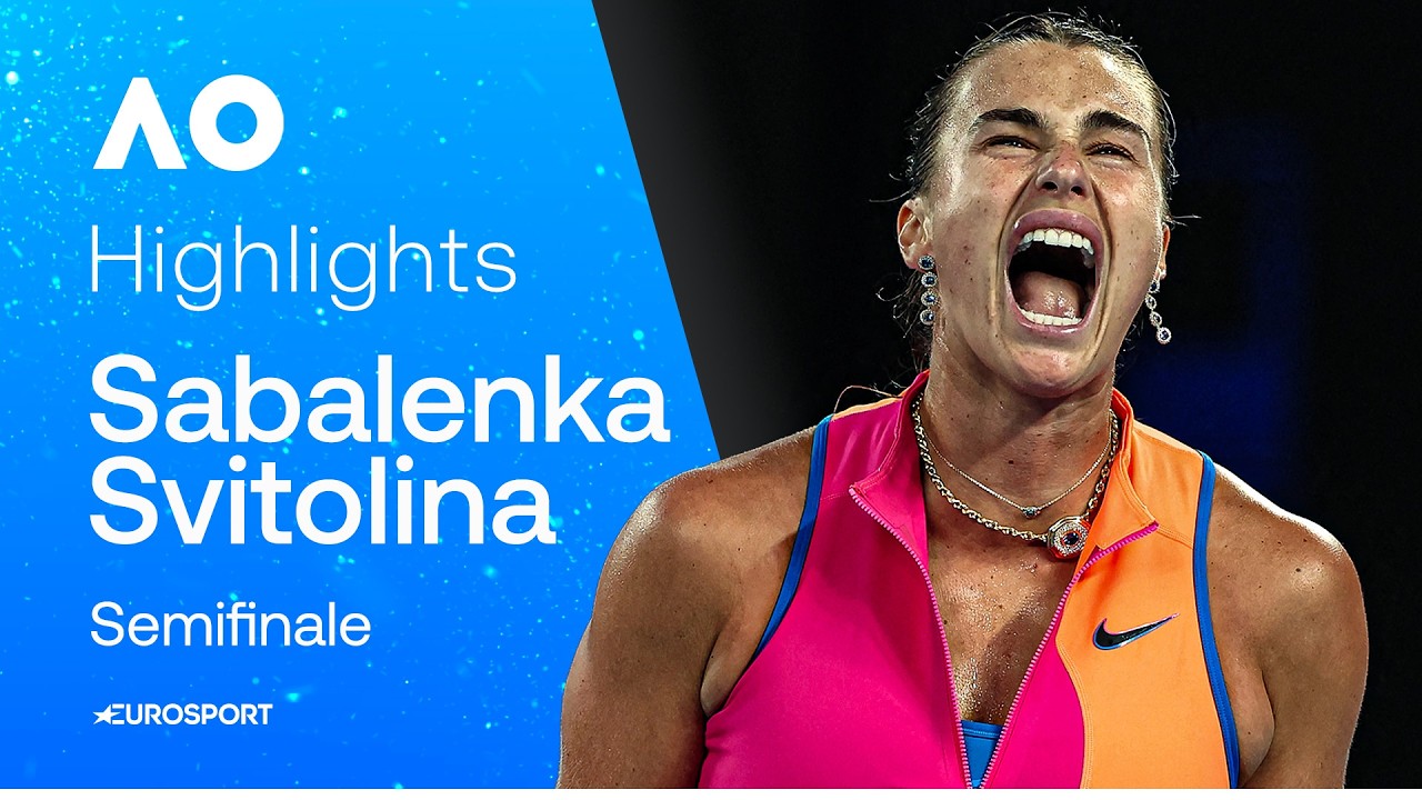 SABALENKA sempre in finale a Melbourne: SVITOLINA cede | HIGHLIGHTS | AUSTRALIAN OPEN 2026