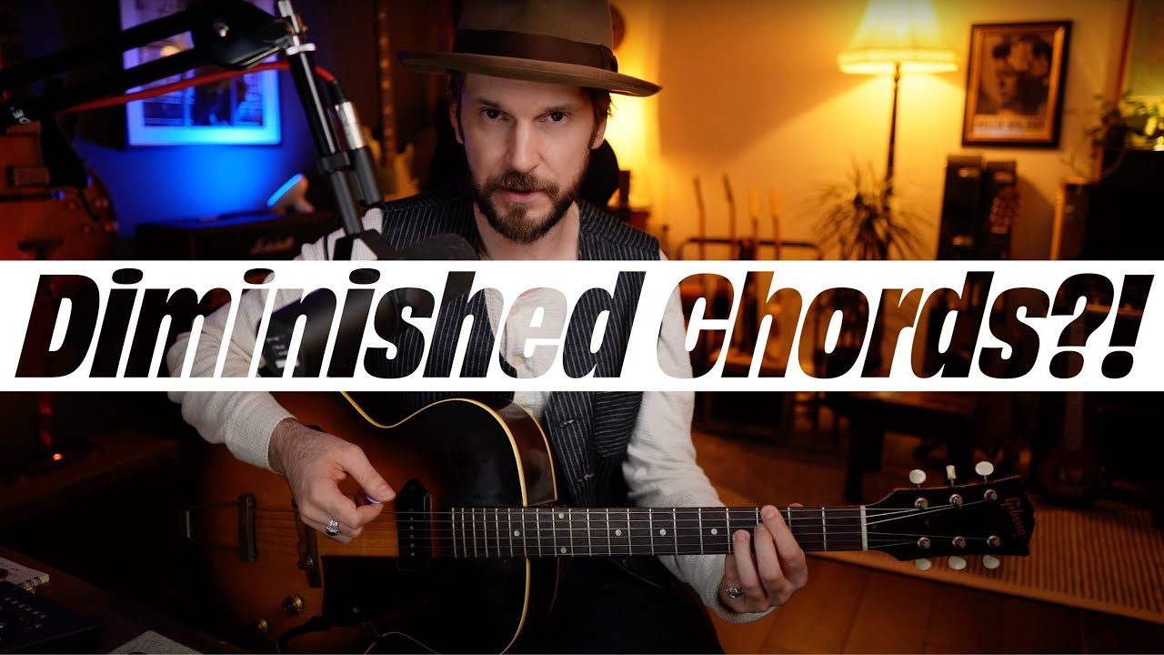 The Diminished Chords Survival Guide! What, How & When? Level Up Your Jazz & Blues Guitar Playing!