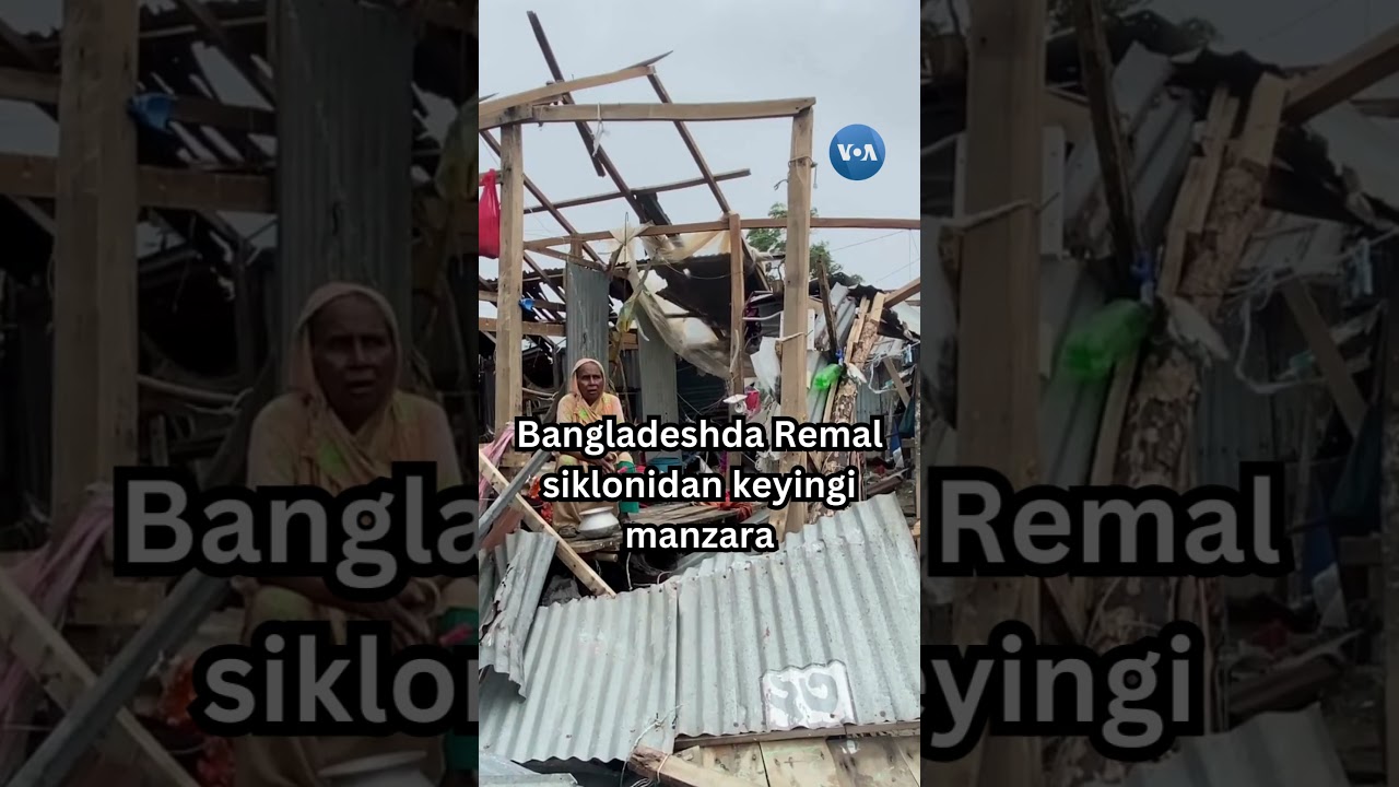 Bangladeshda Remal siklonidan keyingi manzara