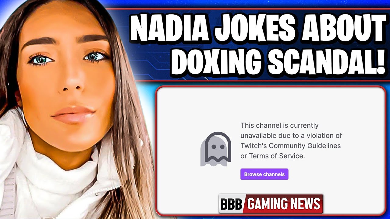 NADIA JOKES ABOUT DOXXING VIEWER AFTER TWITCH UNBAN HER!