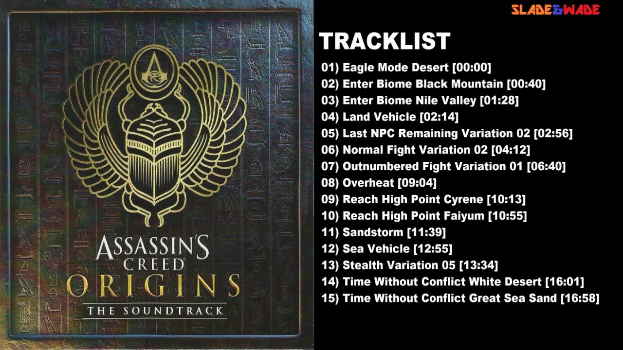 Assassin's Creed Origins - Original Game Soundtrack & Tracklist - Collector's Edition [OST]
